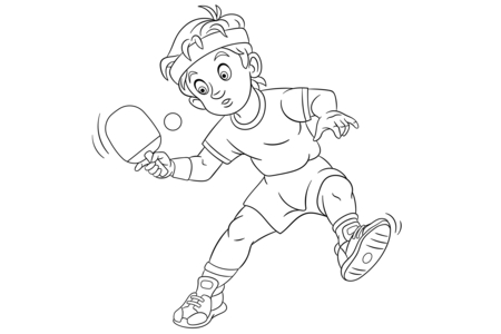Coloriage Sport25 – 10doigts.fr